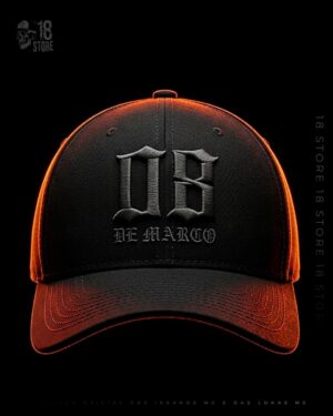 Boné 08 De Março All Black C/ Fitinha