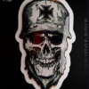 Adesivo Caveira Resinado